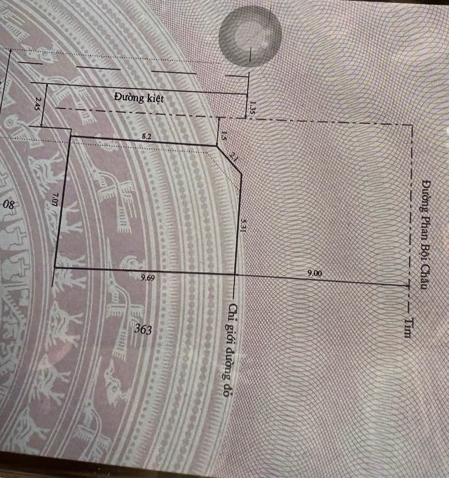 Đất vàng 2 mặt tiền trung tâm Huế - Kinh doanh bạt ngàn