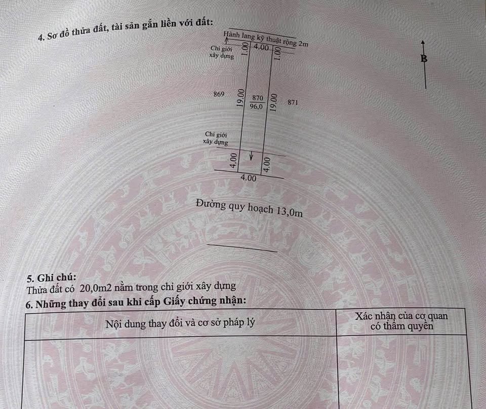 Đất vàng Huế, sổ đỏ sẵn, giá hời 2 tỷ