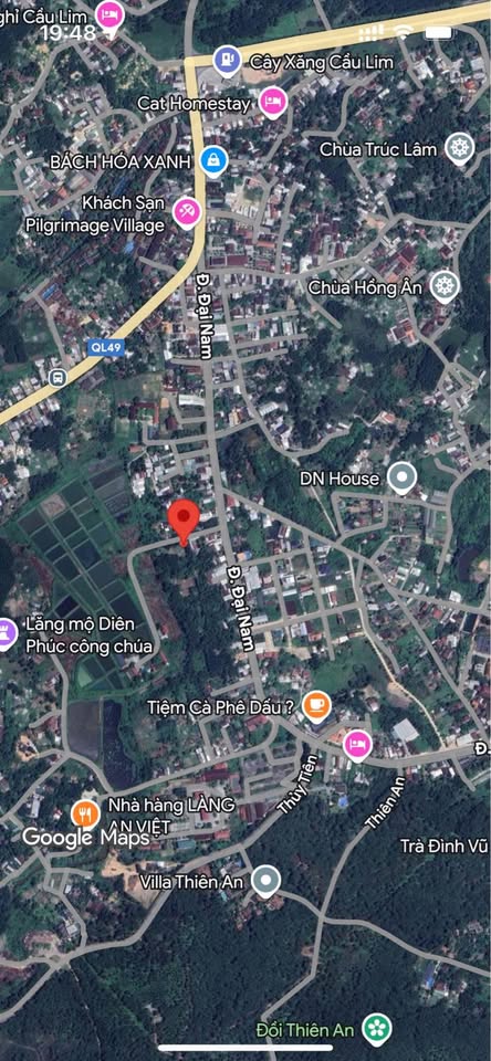 Đất 100m2 full thổ cư, kiệt ô tô 7m đường Khải Định - Huế, ạch sẽ, không lo ngập lụt