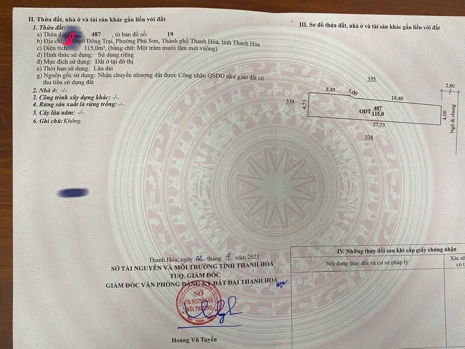 húng tôi xin giới thiệu căn nhà tuyệt vời tại Phú Sơn, Thanh Hóa