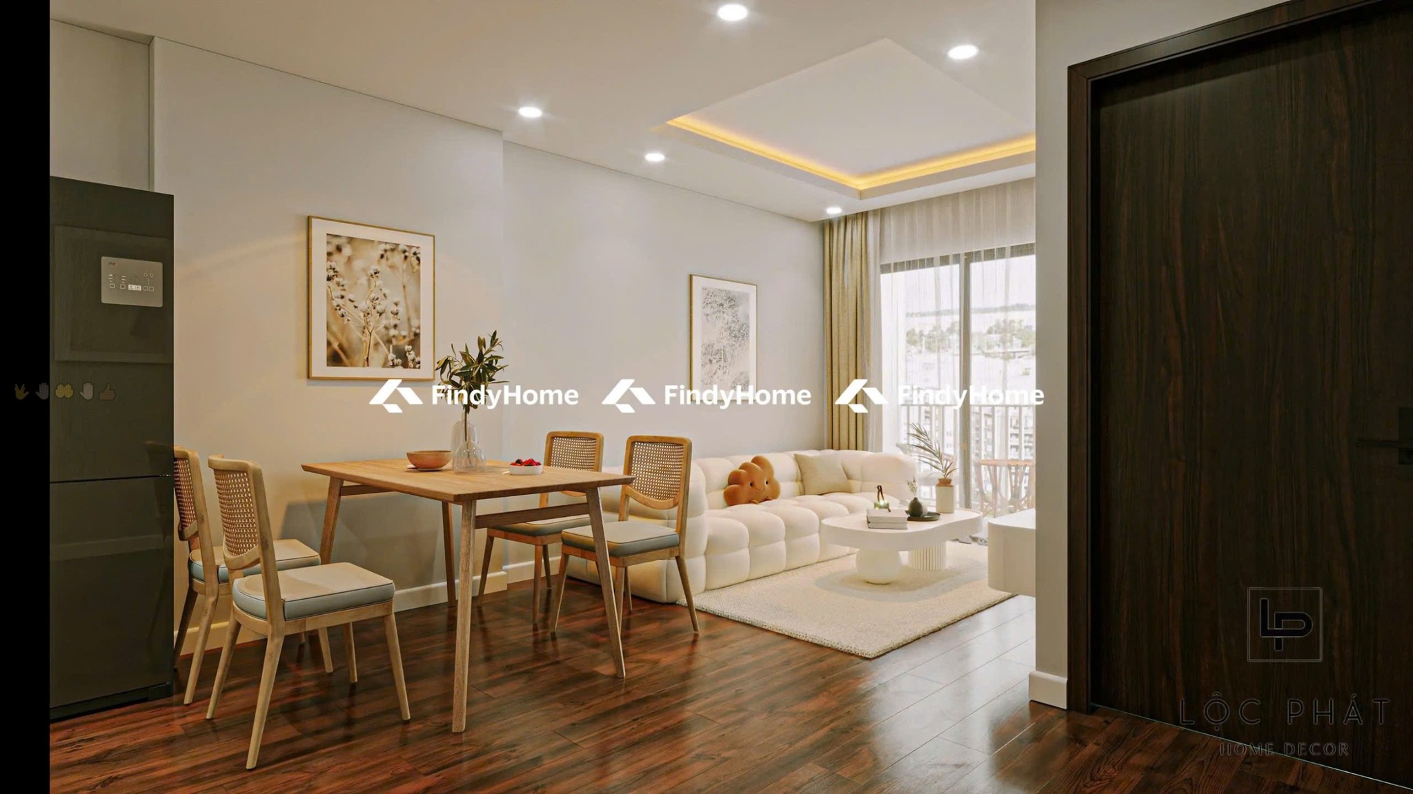 Cho thuê căn hộ Vina2 Panorama Quy Nhơn, 59m2, 2 phòng ngủ, Full nội thất