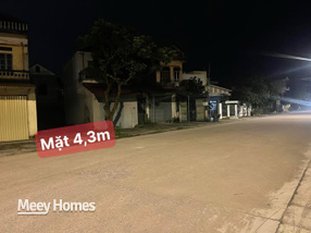 Mặt đường kinh Doanh, Hà Nam, lô đất 80m2 nở hậu