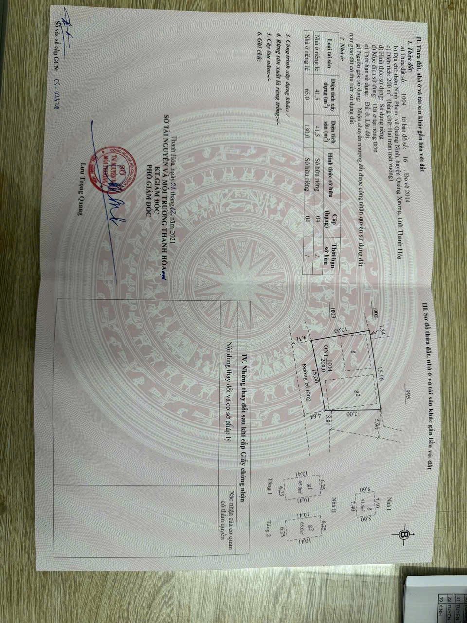 Nhà 2 mặt tiền đẹp, vị trí đắc địa gần chợ Cống Trúc, Quảng Xương, Thanh Hóa