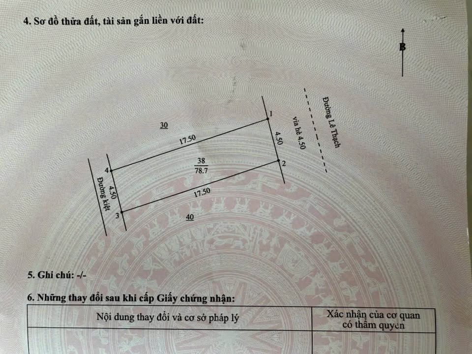 Đất Tọa lạc tại vị trí đắc địa bậc nhất trên con đường Lê Thạch sầm uất, phường An Khê, thành phố Đà Nẵng