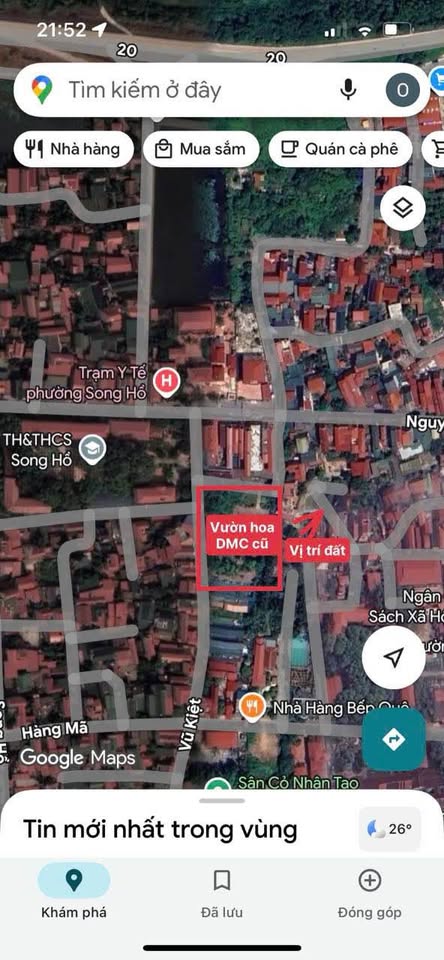 Đất vàng trung tâm Thuận Thành - 51m2 - Dưới 1 tỷ