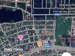 Lô đất vàng ven Bệnh viện Việt Đức 2, mặt đường Tôn Thất Tùng, Phủ Lý