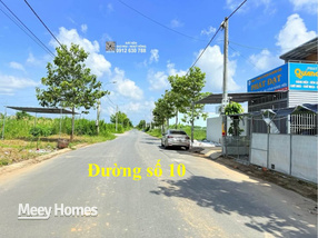 Cơ hội sở hữu nền đất đẹp tại đường Số 10, Khu Sao Mai Nhựt Hồng