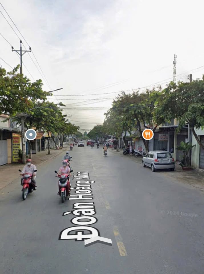 Nhà mặt tiền Đoàn Hoàng Minh, Bến Tre - 4.6 tỷ có 3 kiot cho thuê