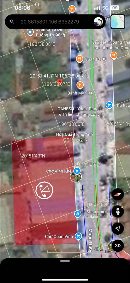 Đất vàng Vĩnh Khê 150m2 mặt tiền 5m, cơ hội kinh doanh đắc địa