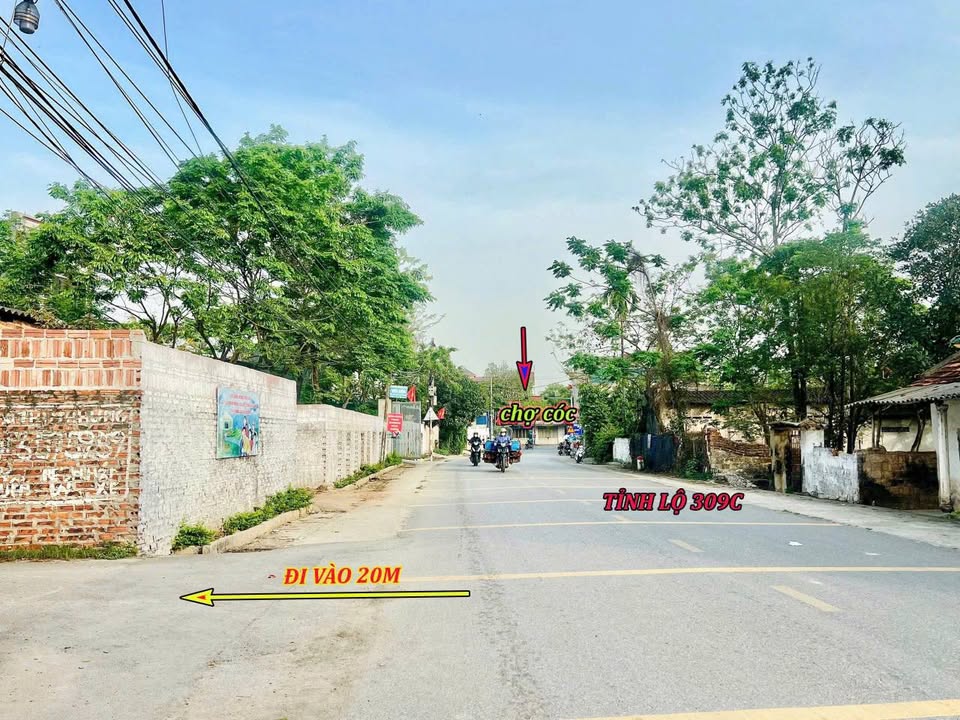 Đất Vĩnh Phúc, 110m2 mặt tiền 6m, nở hậu, ổ đỏ sẵn sàng