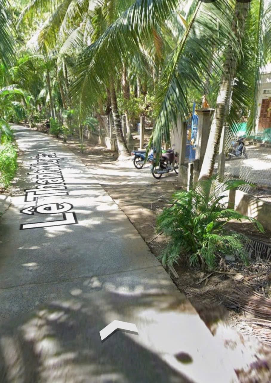 Bán đất 1078m2 mặt tiền lộ đan thông thoáng tại Vĩnh Long