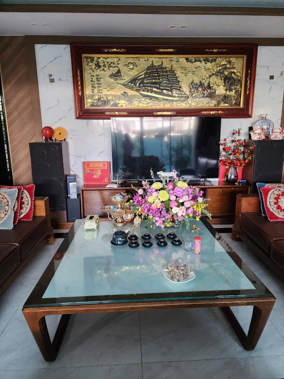 Biệt thự 3 tầng full nội thất khu đô thị Nam Vĩnh Yên