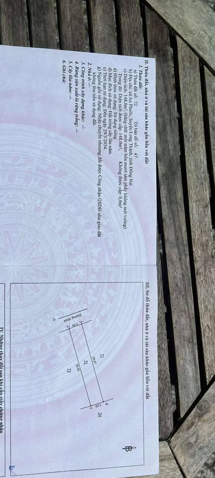 Lô đất vàng tại ấp 5, An Phước, Long Thành, Đồng Nai