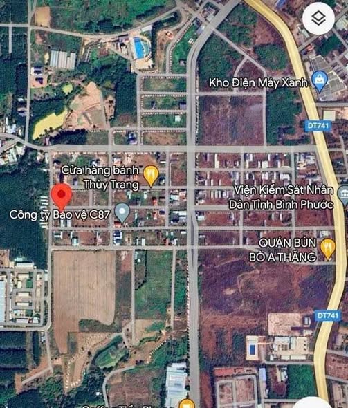 Bán đất thổ cư mặt tiền đường nhựa N10, Tân Phú, Đồng Xoài, Bình Phước