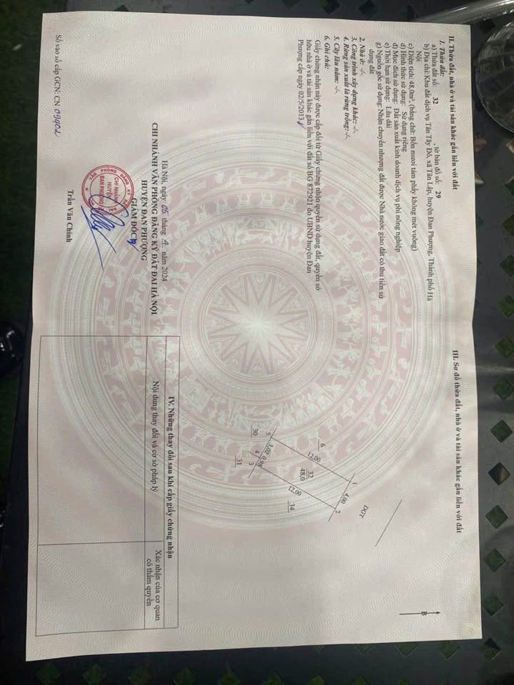 Mảnh đất vàng Tân Tây Đô, mặt tiền rộng rãi, giá tốt