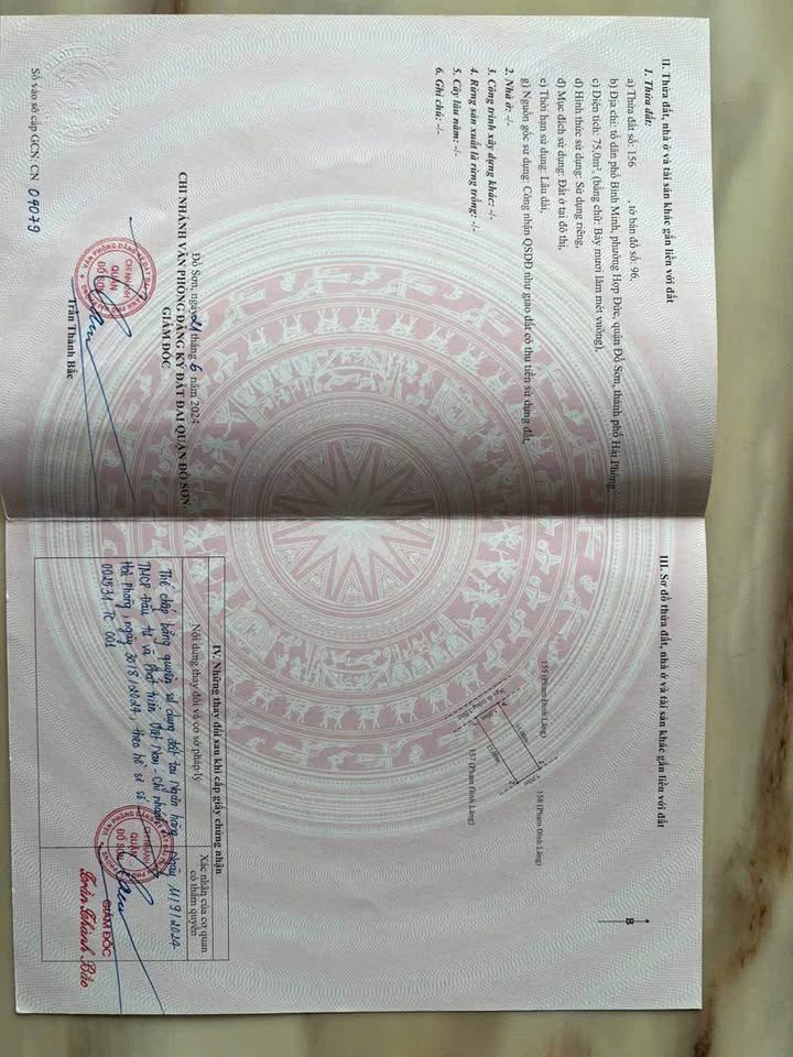 Đất vàng Đồ Sơn 75m2 ngang 5m, ngõ 3m ô tô tránh, giá 1,33 tỷ