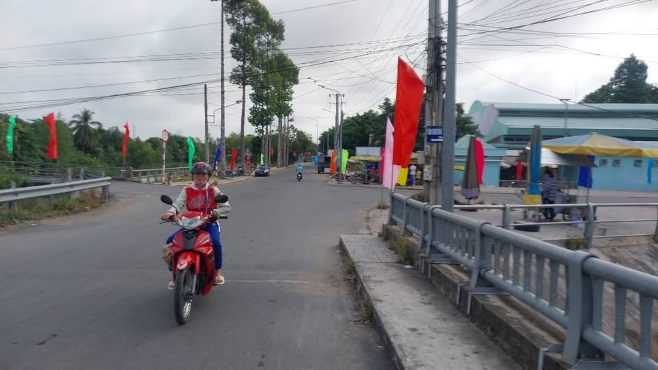 Bán nhanh 2 nền sổ đỏ riêng, thoáng mát, dân cư đông đúc tại xã Tịnh Thới