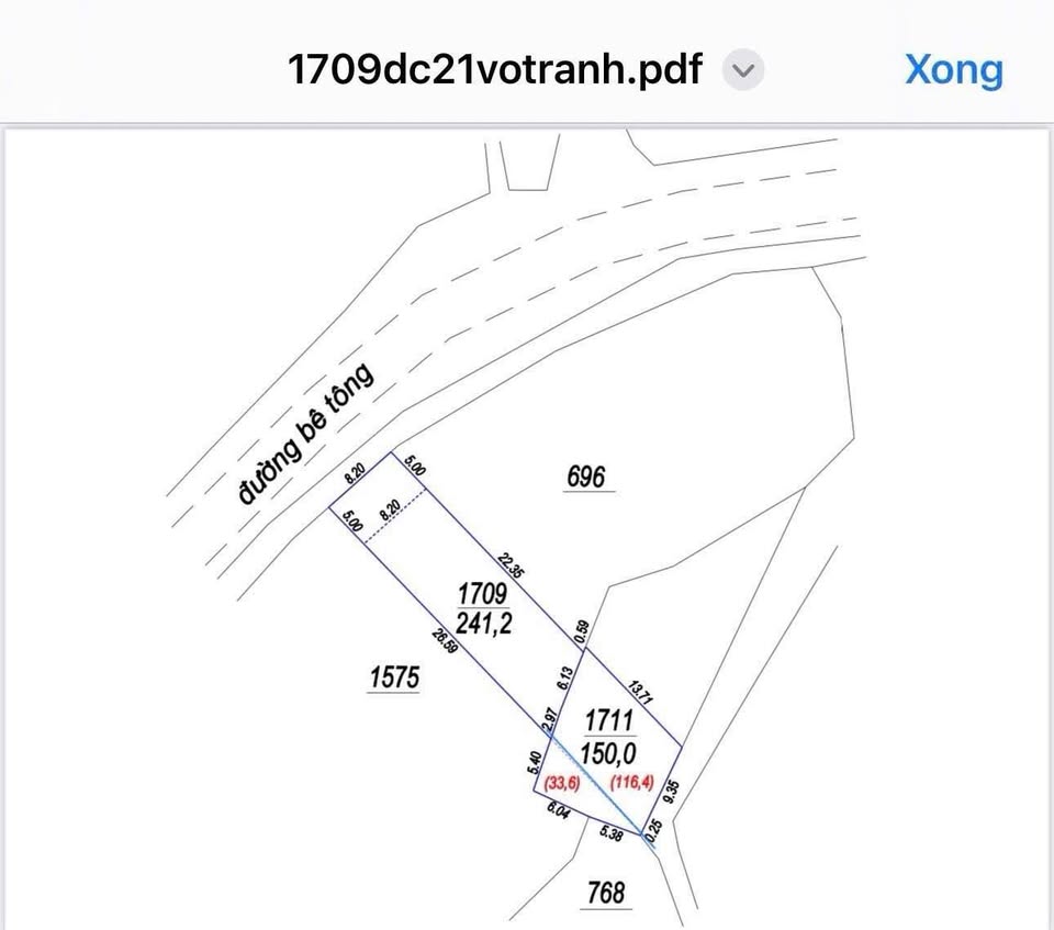 Chủ nhà kẹt tiền cần bán gấp lô đất siêu đẹp 390m2 tại Thị xã Từ Sơn