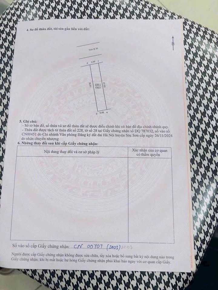 Đất vàng Tỉnh Lộ 35 kinh doanh sầm uất, diện tích khủng