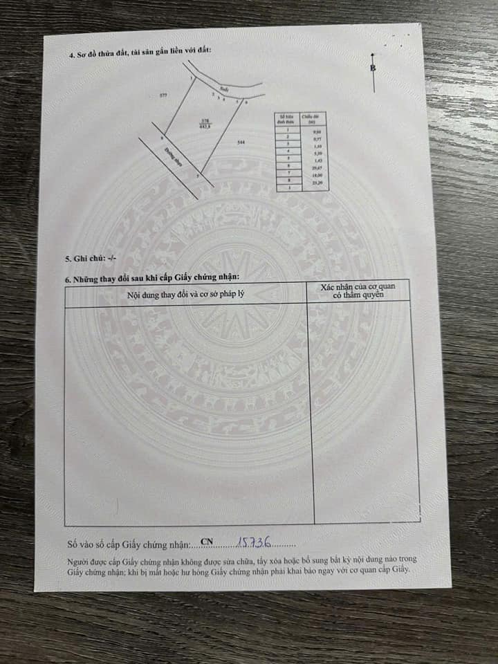 Bán đất thổ cư 18m x 30m tại Suối Rao, Châu Đức