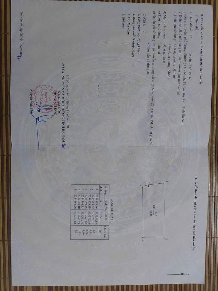 Đất Hà Nam 58m2 nở hậu, sát khu công nghiệp, giá nhỉnh 1 tỷ, sắm ngay kẻo lỡ