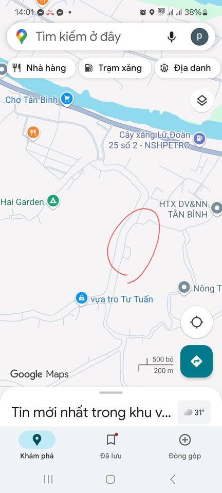 Bán đất mặt tiền đường xe hơi, gần cầu Xã Vạt, Sa Đéc, Đồng Tháp