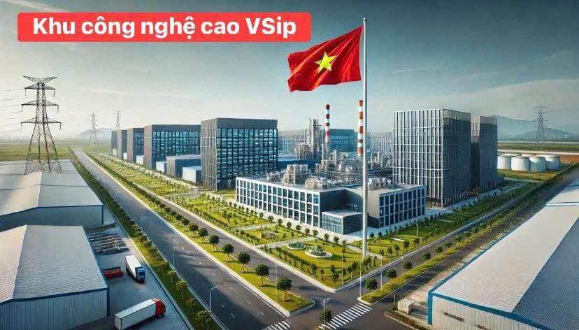 Lô đất vàng tại Khu Công Nghệ Cao VSip Hà Nam, cơ hội đầu tư sinh lời