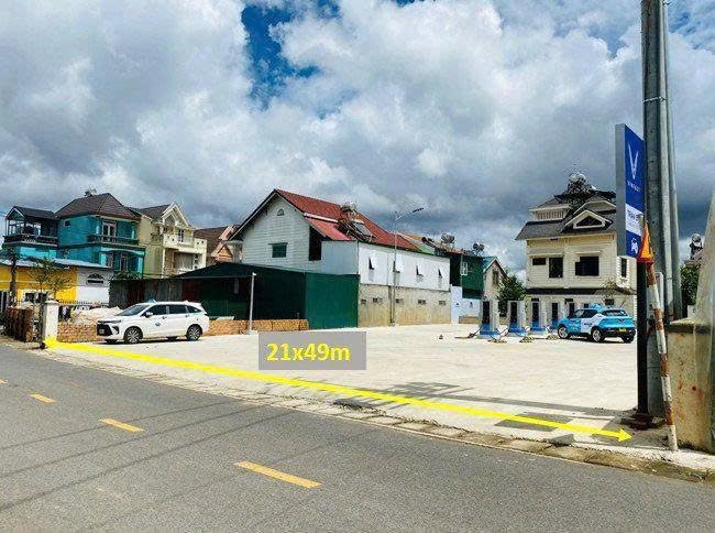 Đất vàng Trần Đại Nghĩa, Đà Lạt, mặt tiền khủng 21m, 1046m2 cơ hội kinh doanh bùng nổ