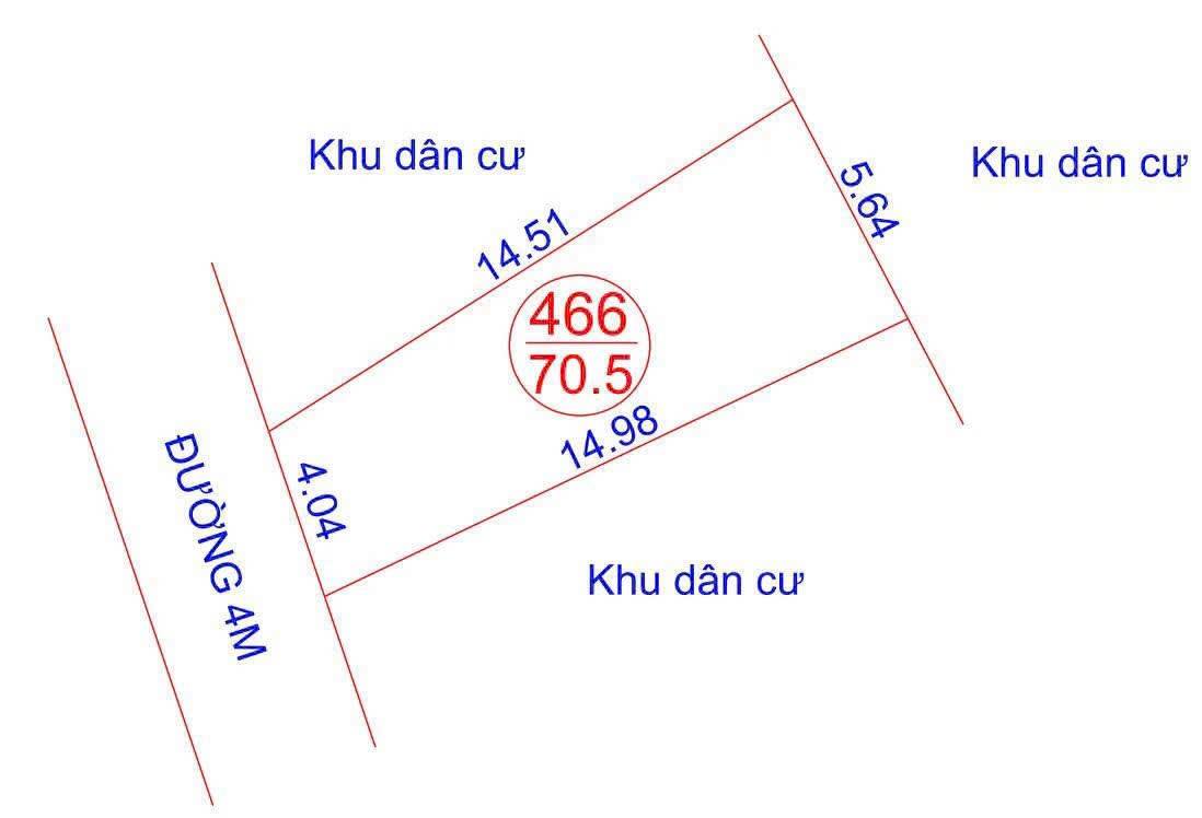 Chính chủ cần bán lô đất đẹp tại Nghi Phú, ngõ Mai Lão Bảng