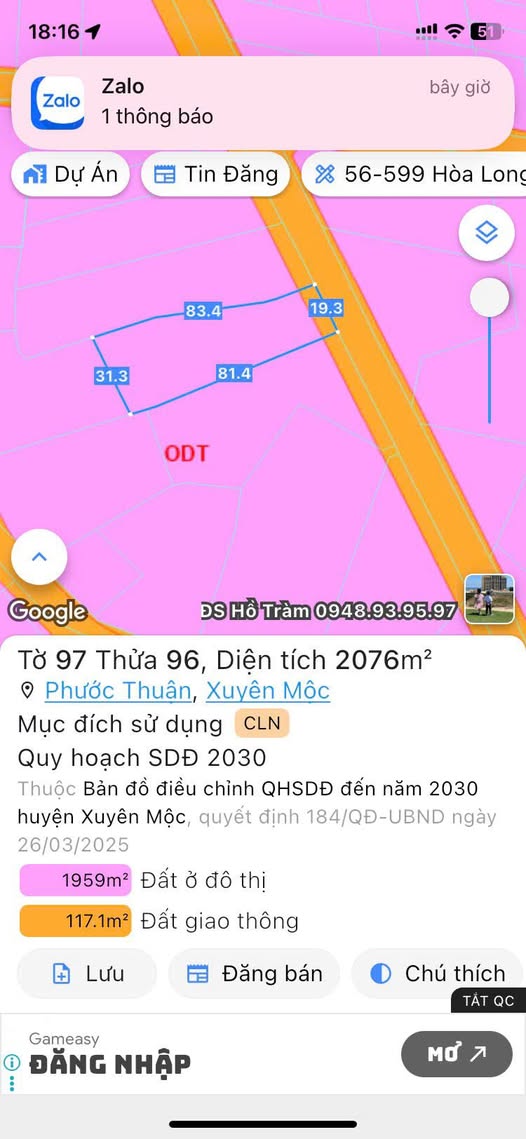Chào mừng quý nhà đầu tư đến với mỏ vàng tại Xuyên Mộc, Bà Rịa - Vũng Tàu