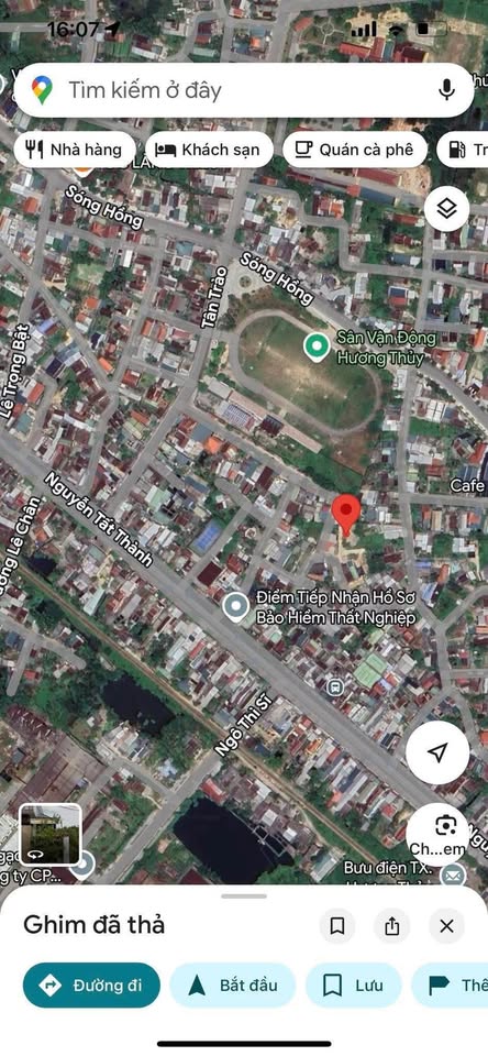 Đất vàng Phú Bài 100m2 full thổ cư, giá hời