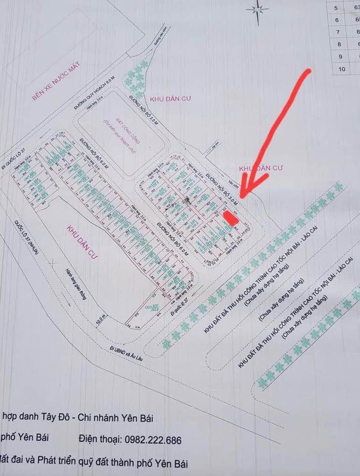 Bán lô góc tái định cư Nước Mát, diện tích 119m2, cơ hội có một không hai