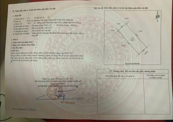 Lô đất đẹp tại Cửa Nam đang được hạ giá bán nhanh với mức giá cực kỳ hấp dẫn