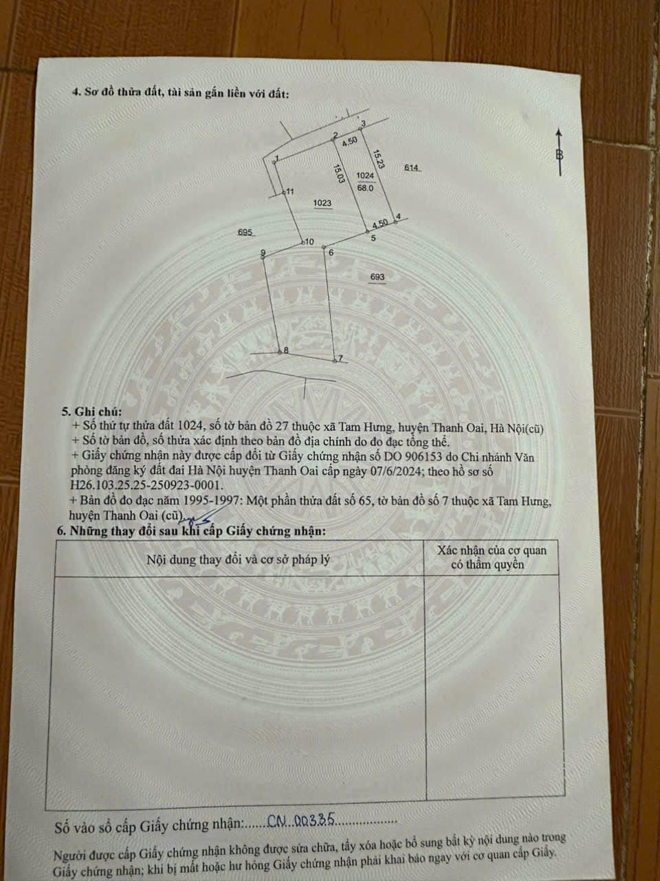 Đất Hưng Giáo, Thanh Oai 68m2, Dân cư đông đúc, giá hời cho nhà đầu tư nhanh tay
