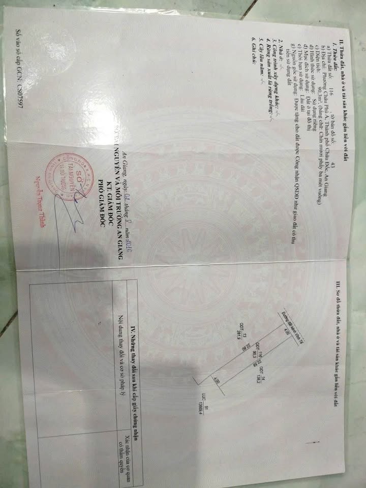 Nhà tiền chế mới xây, 4m x 26m, gần đường trường đua, Châu Đốc, An Giang