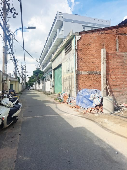 Mảnh đất vuông vắn 72m2, hẻm 8m thông Hương Lộ 2, Bình Tân