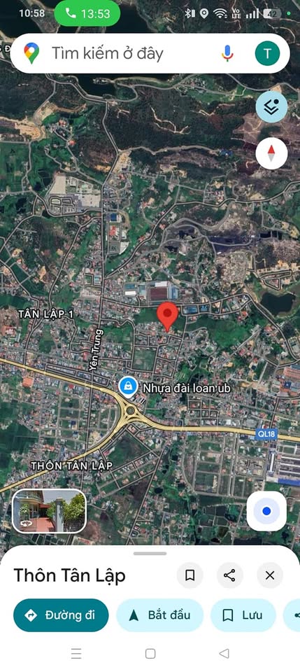 Đất Uông Bí 110m2, mặt tiền 10m, ngõ ô tô, sập hầm giá