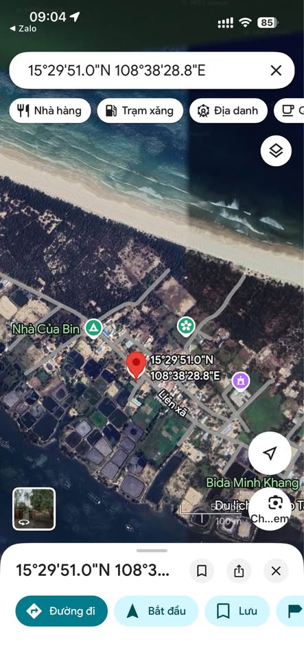 Bán đất mặt tiền biển Tam Hải chỉ 850 triệu, cơ hội đầu tư không thể bỏ lỡ