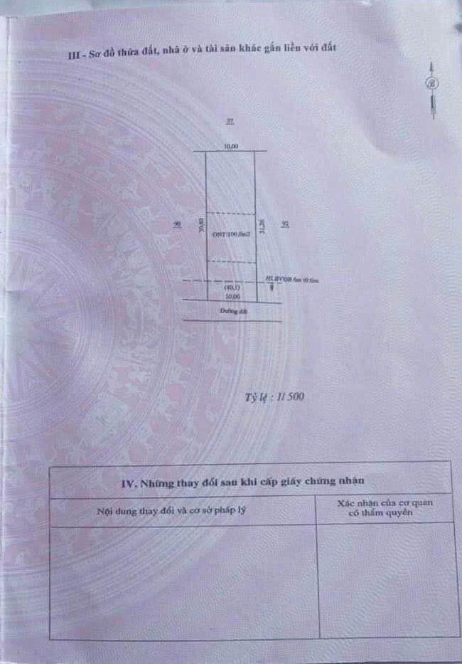 Bán đất 300m2 Ấp Cầu Rạt, Tân Phước, Đồng Xoài, Bình Phước