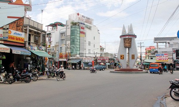 Bán đất 90m2 gần chợ Bến Cát, Bình Dương, đường 13m