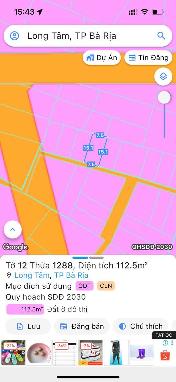 Lô đất vàng Long Tâm, nơi an cư lý tưởng, giá hời