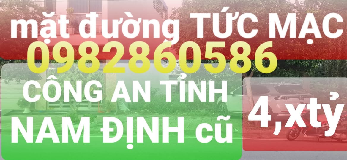 Đất mặt đường Tức Mạc vừa kinh doanh vừa ở, giá hời