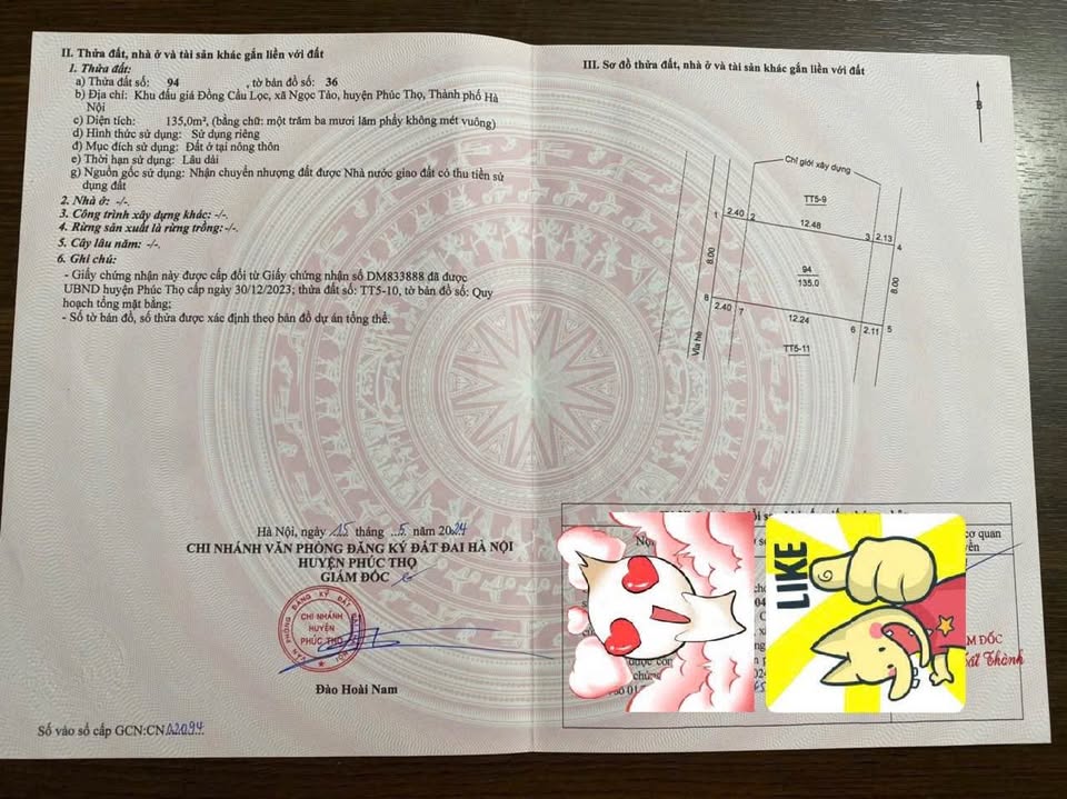 Đất Ngọc Tảo diện tích 110m², cơ hội đầu tư sinh lời