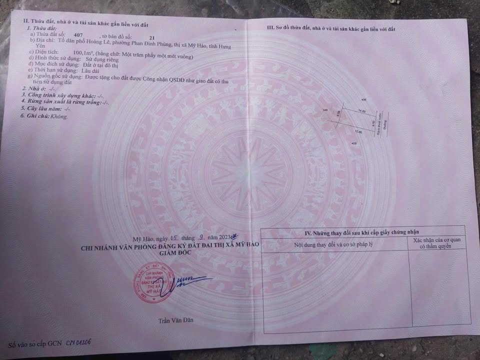 Đất Hưng Yên - Nở hậu, xe tải "làm tổ" tận nơi, giá "hời" hơn 2 tỷ