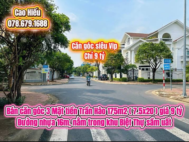 Căn góc 3 mặt tiền đường Trần Hào, Tuy Hòa, ừa ở vừa cho thuê, thu nhập 20 triệu/tháng