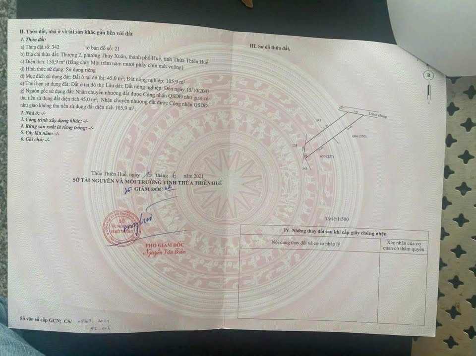 Nhà 2 tầng xinh xắn, 150m² đất, kiệt ô tô Lê Ngô Cát, Thủy Xuân - Chốt deal hời