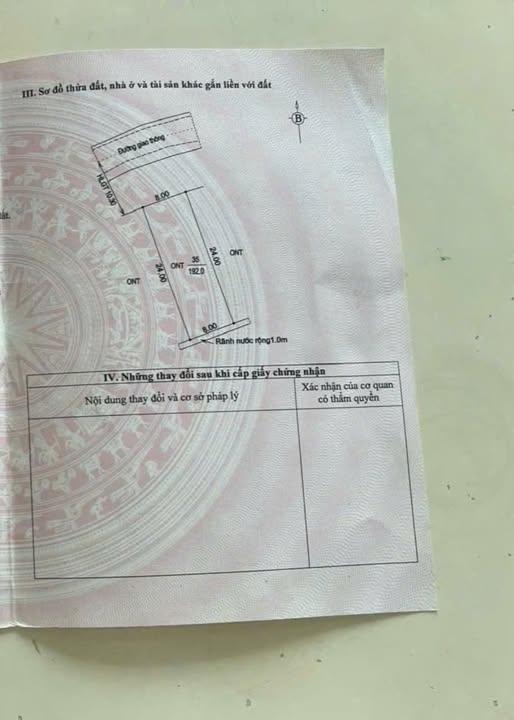 Đất vàng Tân Yên, mặt tiền 8m, giá dưới 10 triệu/m2