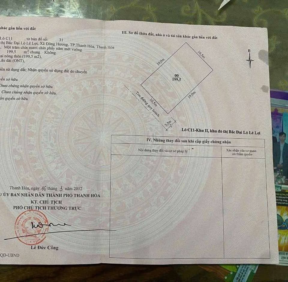 Biệt thự Bình Minh 10,5m mặt tiền, 199,5m² đất, chỉ vài bước chân đến chung cư Bình Minh