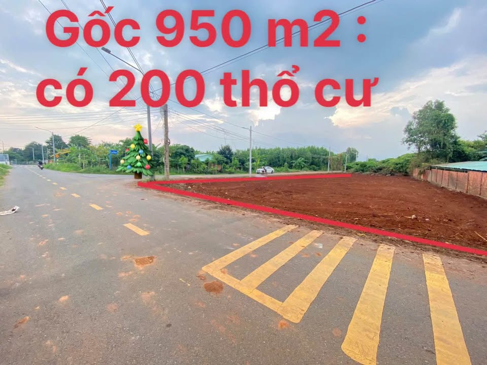 Đất Đỏ siêu hot, 950m2, 2 mặt tiền, giá chỉ 4.8 tỷ