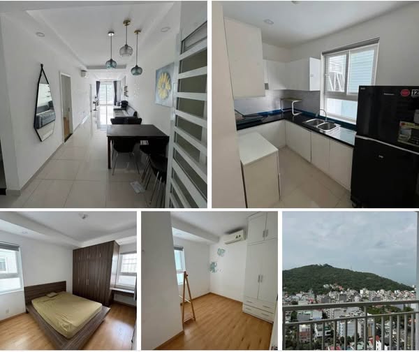 Cho thuê căn hộ 2 ngủ tại chung cư Melody Vũng Tàu, diện tích 83m2, giá 8 triệu/tháng